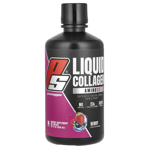 ProSupps, Amino 23 Liquid Collagen, flüssiges Kollagen, Beere, 960 ml (32 fl. oz.)