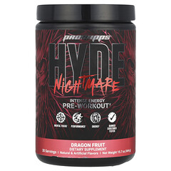 HYDE® Nightmare, засіб для інтенсивної енергії перед тренуванням, зі смаком дракона, 444 г (15,7 унції)