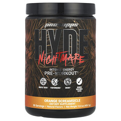 HYDE® Nightmare, засіб для інтенсивної енергії перед тренуванням, апельсин, 425 г (15 унцій)