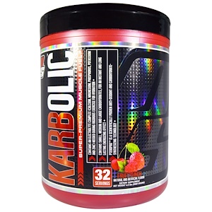 Отзывы о ПроСаппс, Karbolic, Super Premium Muscle Fuel, Fruit Punch, 4.6 lbs (2080 g)