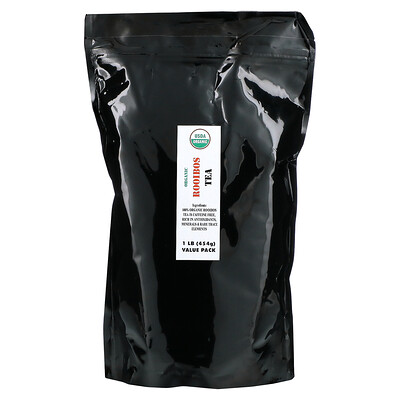 Купить J&R Port Trading Co. Organic Rooibos Tea (Органический чай ройбуш), без кофеина, 454 г (1 фунт)