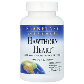 Planetary Herbals, Hawthorn Heart™, 60 таблеток