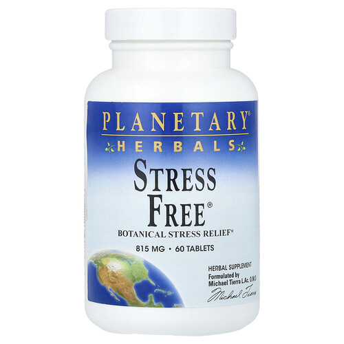 Planetary Herbals, Stress Free®, 60 Tabletten