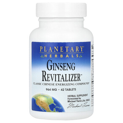 Planetary Herbals  Ginseng Revitalizer™  42 Tablets