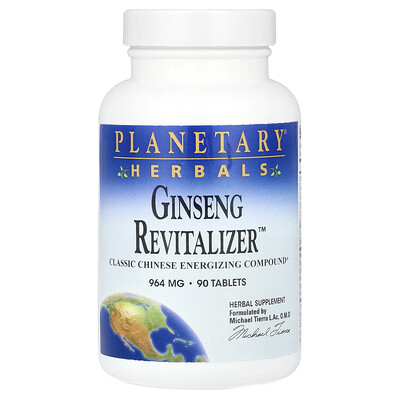 Planetary Herbals  Ginseng Revitalizer™  90 Tablets