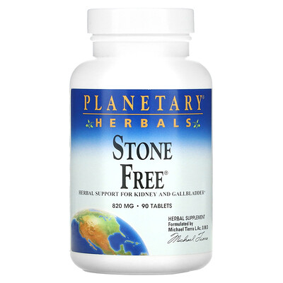 

Planetary Herbals Stone Free 820 mg 90 Tablets