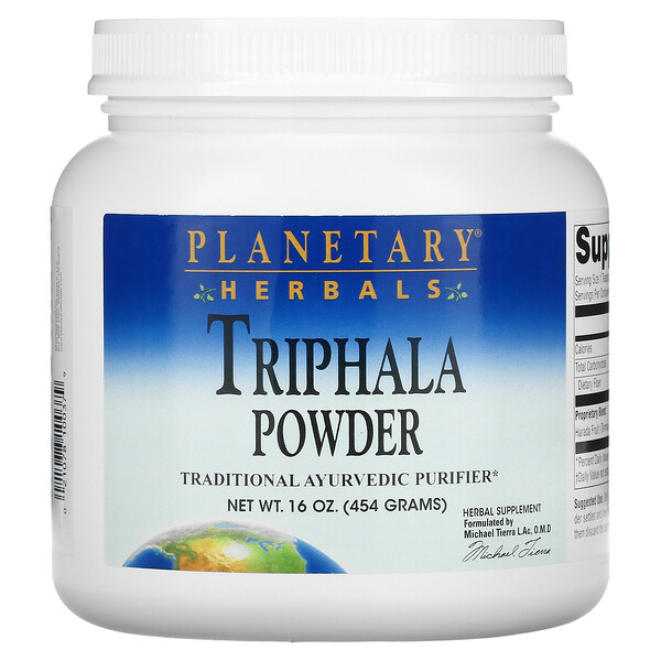 Planetary Herbals, Triphala, Pulver, 16 oz (454 g)