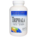 Planetary Herbals, Трифала, здоровье желудочно-кишечного тракта, 1,000 мг, 180 таблеток отзывы
