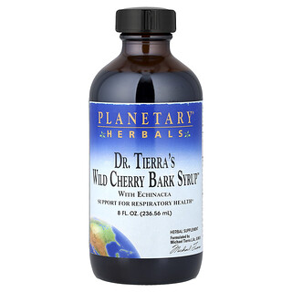 Planetary Herbals, Dr. Tierra's Wild Cherry Bark Jarabe™, 236,56 ml (8 oz. líq.)