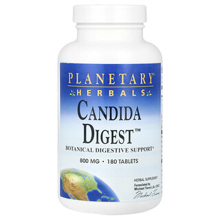 Planetary Herbals, Candida Digest™, 180 Tablet