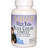 Planetary Herbals, Wild Yam - Black Cohosh Complex, 740 mg, 120 Tablets