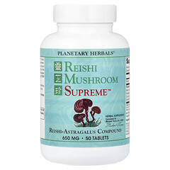 Reishi Mushroom Supreme™, 50 таблеток