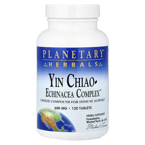 Planetary Herbals Yin Chiao-Echinacea Complex™, 120 Tablets