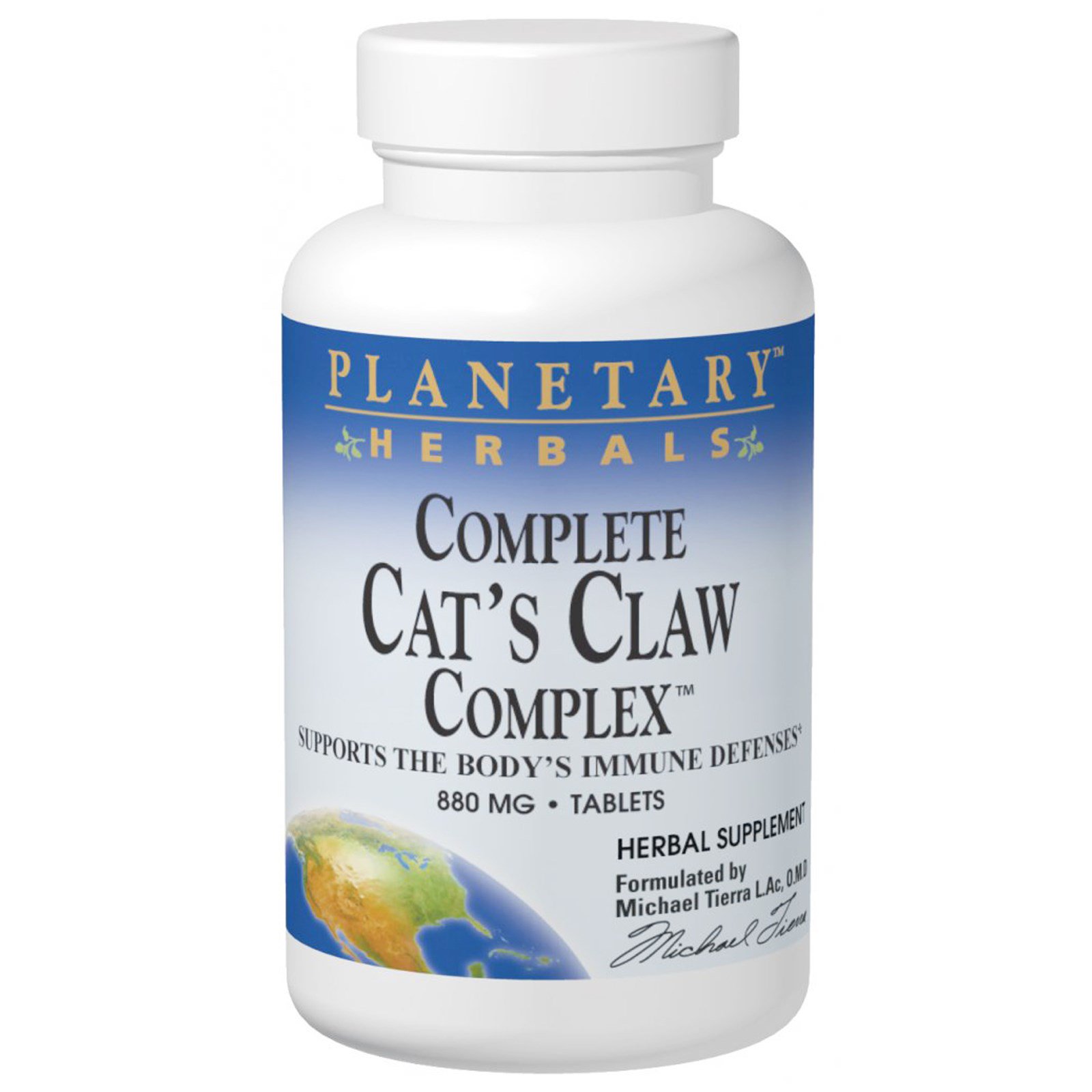 Herbals, Complete Cat's Claw Complex, 880 mg, 90 Tablets iHerb