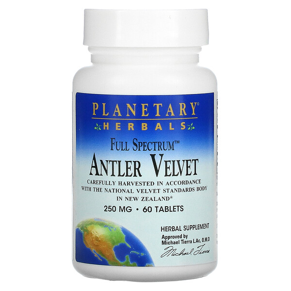Full Spectrum Antler Velvet, 250 mg, 60 Tablets