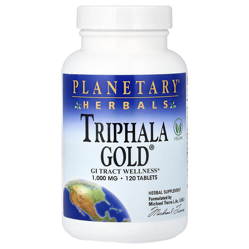 Planetary Herbals Triphala Gold® 120 Tablets