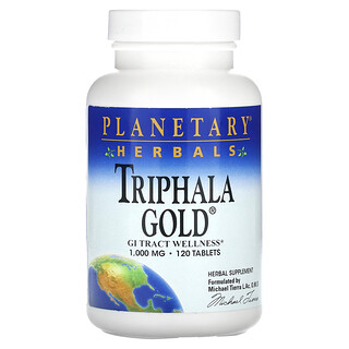 Planetary Herbals, Triphala Gold®, 120정