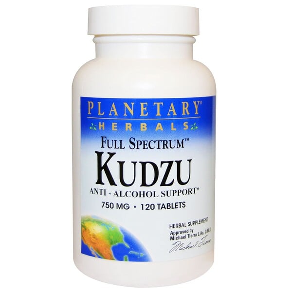 Planetary Herbals, Full Spectrum Kudzu, 750 mg, 120 Tablets