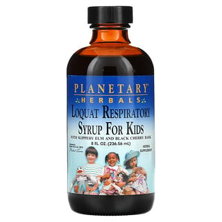 Planetary Herbals, 呼吸系統健康兒童枇杷糖漿， 8液盎司(236.56毫升)