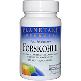 Planetary Herbals, Форсколин полного спектра, 130 мг, 60 капсул отзывы