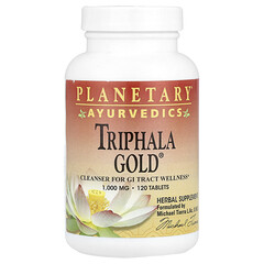 Ayurvedics, Triphala Gold®, 120 таблеток