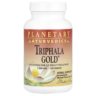 Planetary Herbals, Ayurveda, Triphala Gold®, 120 tabletten