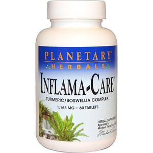 Купить Planetary Herbals, Inflama-Care, 1,165 мг, 60 таблеток  на IHerb