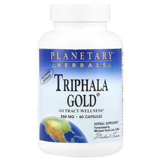 Planetary Herbals, Triphala Gold®, 60 capsules