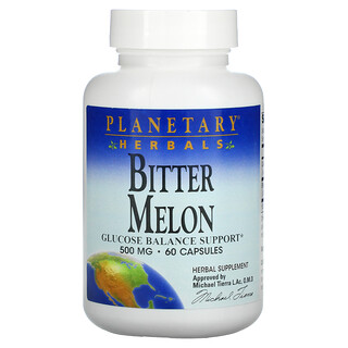 Planetary Herbals, Bitter Melon, 500 mg, 60 Capsules