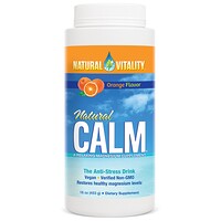 Natural Calm, антистрессовый напиток, со вкусом натурального апельсина, 16 унций (453 г) - изображение