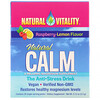 Natural Vitality, ナチュラルカーム®, リラクシング・マグネシウムサプリメント, ラズベリーレモンフレーバー, 30 回分シングルパック, 0.12 オンス (3.3 g)