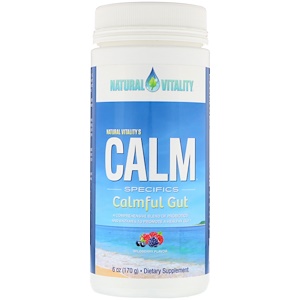 Отзывы о Натурал Виталити, Calm Specifics, Calmful Gut, Wildberry Flavor, 6 oz (170 g)
