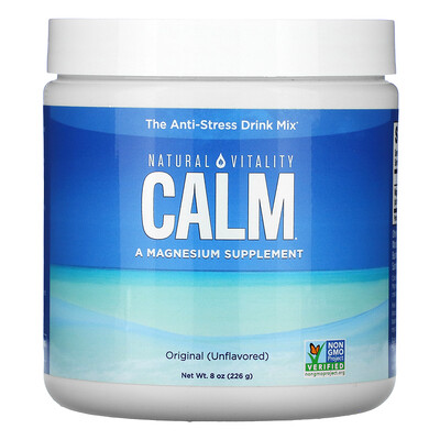 Natural Vitality CALM, The Anti-Stress Drink Mix, Original (Unflavored), 8 oz (226 g)