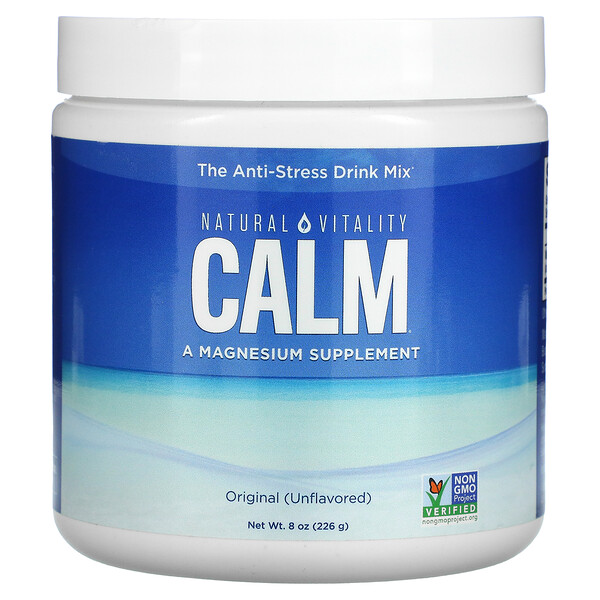 CALM, The Anti-Stress Drink Mix, Unflavored, 8 oz (226 g)