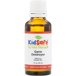 Отзывы о Plant Therapy, KidSafe, 100% Pure Essential Oils, Germ Destroyer, 1 fl oz (30 ml)