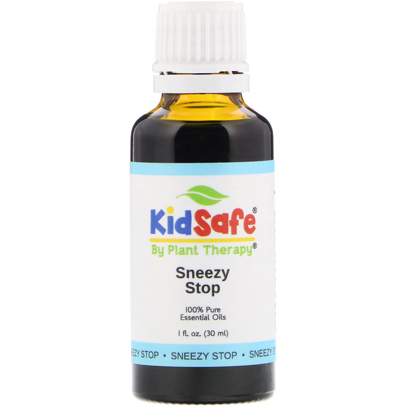Plant Therapy, KidSafe, 100 Pure Essential Oils, Sneezy Stop, 1 fl oz