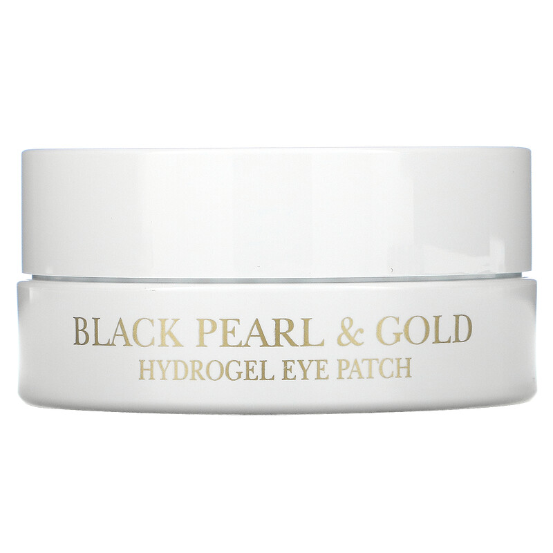 Petitfee, Black Pearl & Gold Hydrogel Eye Patch, 60 Patches