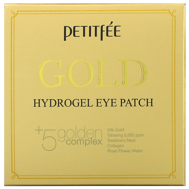 Petitfee, Gold Hydrogel Eye Patch, 60 Patches