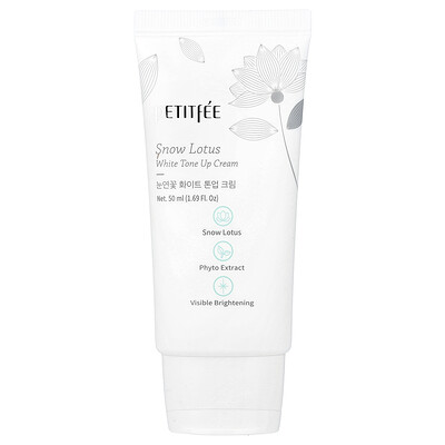 Petitfee, Snow Lotus, White Tone Up Cream, 1.69 fl oz (50 ml)