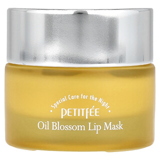 Petitfee, Oliebloesem Lipmasker, Nachtverzorging, Duindoornolie, 15 g