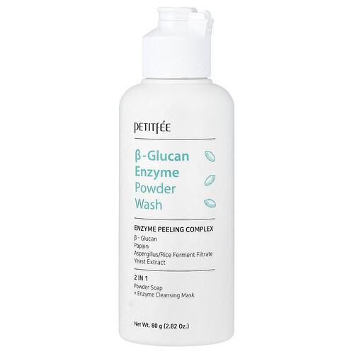 Petitfee B-Glucan Enzyme Powder Wash, 2.82 oz (80 g)