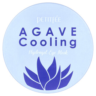 Petitfee, Mascarilla refrescante para el contorno de los ojos con hidrogel de agave, 60 piezas, 84 g (2,96 oz)