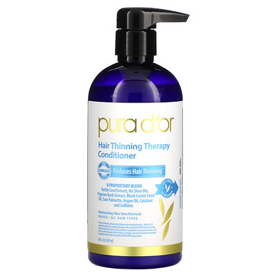 Pura D'or Hair Thinning Therapy Conditioner 16 fl oz (473 ml)