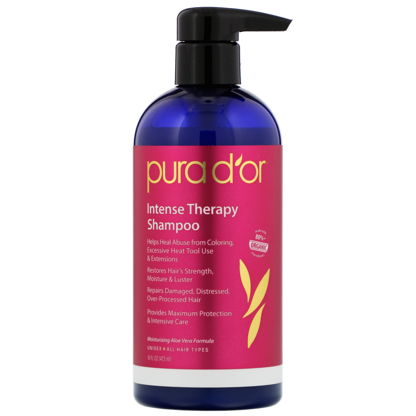 Pura Dor Intense Therapy Shampoo 16 Fl Oz 473 Ml Iherb 