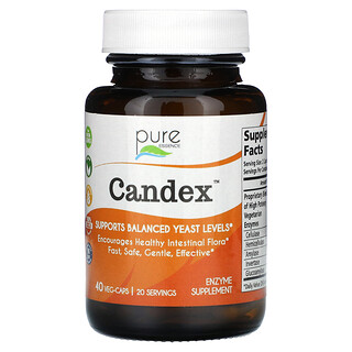Pure Essence, Candex, 40 kapsułek roślinnych