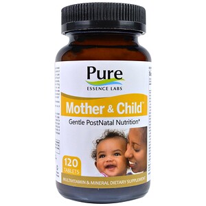 Pure Essence, Mother & Child, Формула Master PostNatal, 120 таблеток