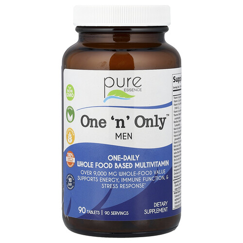 One 'n' Only Men One A Day Multivitamin by Pure Essence - 90 Tablets