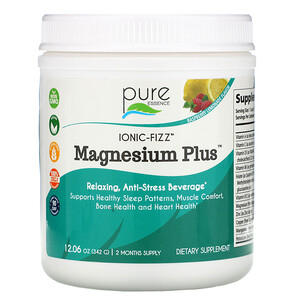 Отзывы о Пуре Есеенс, Ionic-Fizz, Magnesium Plus, Raspberry Lemonade, 12.06 oz (342 g)
