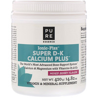 Ionic-Fizz, Super D-K Calcium Plus, смесь ягод, 14,82 унции (420 г) - изображение