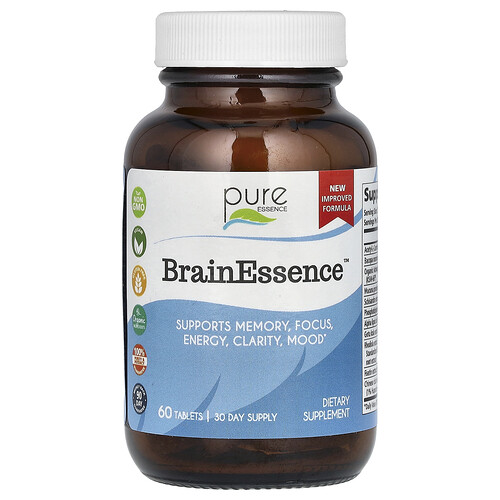 Pure Essence BrainEssence, 60 Tablets